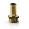 Dynapex Fitting 1/4" NPT Male to 5/8" Barb Hose ID Brass Heater Pipe Oil Fuel Gas #82