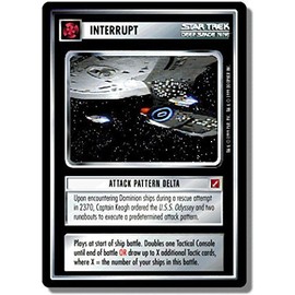Decipher Star Trek CCG 1E BOG Blaze of Glory Attack Pattern Delta GU36