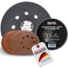 RIKAMA® Sanding Disc, Diameter 125 mm, Velcro, Suitable for Bosch/Skil,