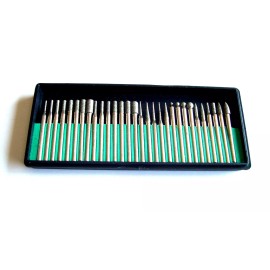 SE 30pc DIAMOND BURR BIT SET 80 GRIT