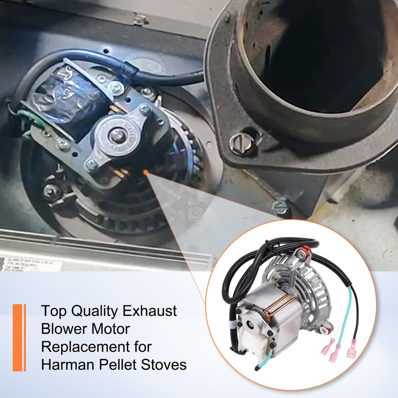 Hipoilk 3-21-08639 Combustion Blower for Harman Accentra, P35i & PF120