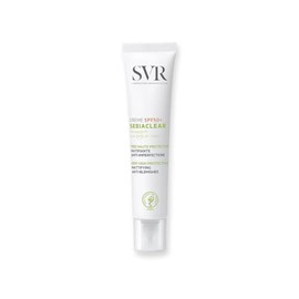 SVR Sebiaclear Creme SPF Crema con Protección Solar FPS 50+ para Piel con Tendencia al Acné, 40 ml
