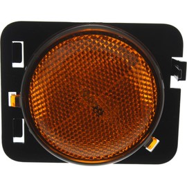For Jeep Wrangler 2007-2018 Side Marker Light Assembly Driver Side | Front | Fender Mounted | CAPA Certified | Replacement For CH2550127, CH2550127C | 191275406908, 55078145AA