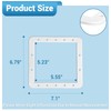 SP1091LX SP1091WM Wide Mouth Butterfly Gasket Replacement, Compatible with Hay