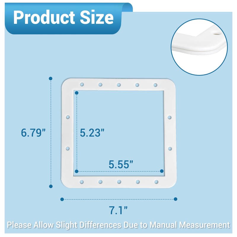 SP1091LX SP1091WM Wide Mouth Butterfly Gasket Replacement, Compatible with Hay