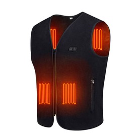 USB Heated Vest | Women's Heated Vest Lightweight Warm Jacket - Unisex Winter Warm Heat Jacket Vest for Camping Hiking with Double Control