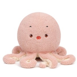 Mushymallow Pink Octopus Plush Pillow Soft Stuffed Animal Toy Cute Octopus Plush Toy Birthday Christmas Festival Gifts for Kids