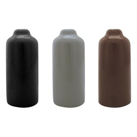 Flagpole Vinyl Snap Hook Cover with Rubber Coating for Flag Pole Kit - Rubber Coating to Reduce Noise - 3.5’’ or 4.5" Length - Silver, Bronze/Brown, Black (4.5" Black Cover)