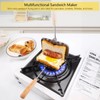 NMIGNH Hot Sandwich Maker, Double-Sided Sandwich Baking Pan,Double Sided Frying