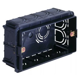 Vimar # V71304.AU NEW Vimar 4 Module Flush Mounting Box for Masonry Walls