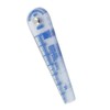 Tebbomp Plastic Feeler Gauge 0.05-1mm Thickness Measuring Tools 13 in
