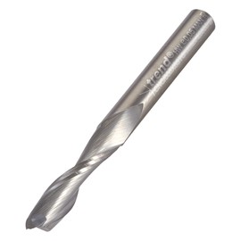 Trend CNC Spiral Up-Cut CNC Router Cutter, 6mm Shank, 6mm Cut Diameter & 25mm Cut Length, Solid Tungsten Carbide, CNC/006X6STC