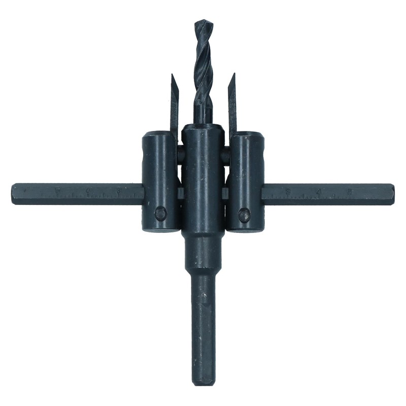 Adjustable Hole Saw/Drill Bit Round Circle Cutter 30mm to 120mm
