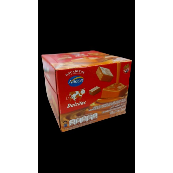 Arcor Dulcilac Caramelos Blandos de Leche Milk Soft Candies - Gluten Free, 520 g / 18.34 oz (27 units)