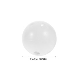 Gadpiparty 50Pcs Rattle Box Repair Toy Rattle Balls Round Doll Noise Maker Repair Fix Toy for Sewing in Noise Maker Insert Pet Baby Toys, 24mm Baby Toy Baby Toy Baby Toy