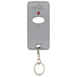 Simply Silver - 10 DIGIT PINS EZ CODE MINI REMOTE CONTROL GARAGE DOOR GATE OPENER TRANSMITTER