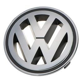 Volkswagen Front Grille Emblem CHROME GENUINE OEM Passat Jetta Tiguan GTI