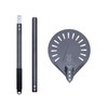 SHANGPEIXUAN Pizza Turning Peel 9 Inch Pizza Peel Aluminum Pizza