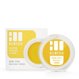 BELWEDER Lip Balm, Exfoliating and Nourishing 5.5ml - 2-in-1 Care - Exfoliate, Moisturize and Regenerate Lips - Transparent Balm for Men and Women