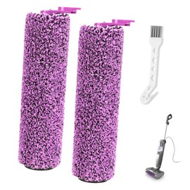 RONGJU SD201 Roller Replacement Fit for Shark Steam Pickup 3-in-1 Steam Mop SD200 SD201 SD201C SD201Q SD205, 2 Pack