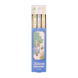 Limited Juice 0.5 - Ultra Fine 3 Color Set, Fairy Tale Series [Alice in Wonderland Set] Gel Cute