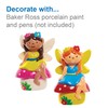 Baker Ross FX590 Ceramic Garden Fairies - Box of 4,