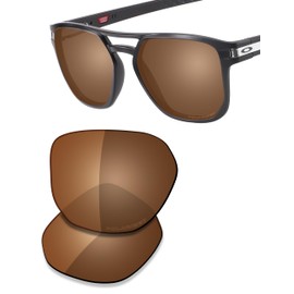 SAUCER Premium Replacement Lenses for Oakley Latch Beta OO9436 Sunglasses High Defense - Amber Brown Polarized