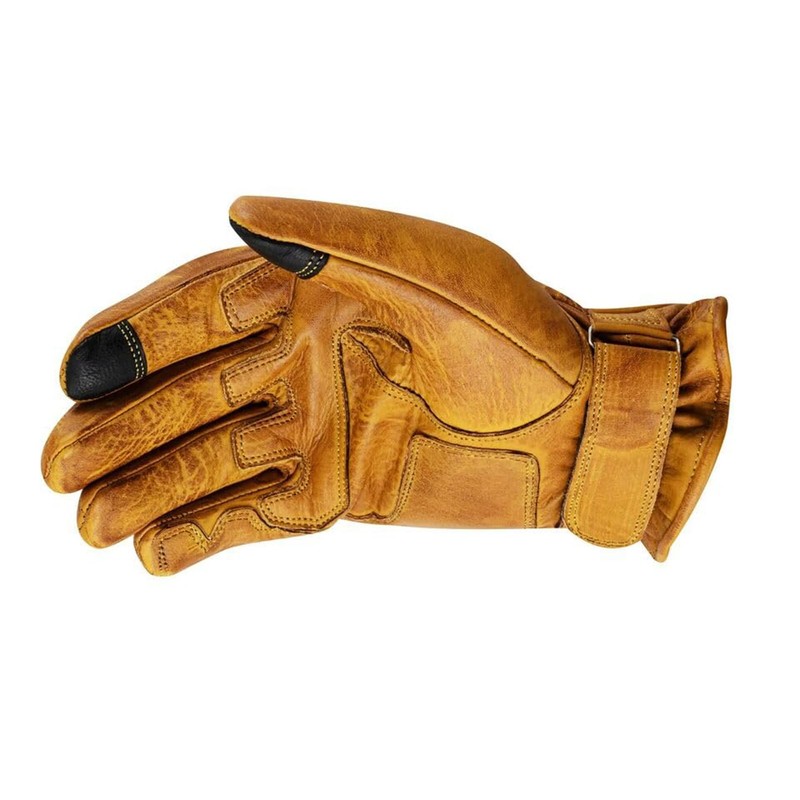 PRO FUTURE CAFE RACER Chopper Custom Wax Yellow Touch Leather