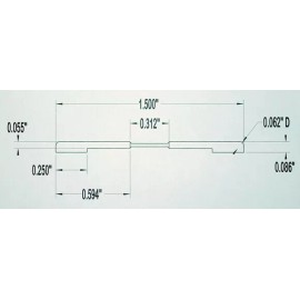 Clear Pvc Flat Hinge With White Web. 6 Foot Long. Made in USA! Easy to Fab with.
