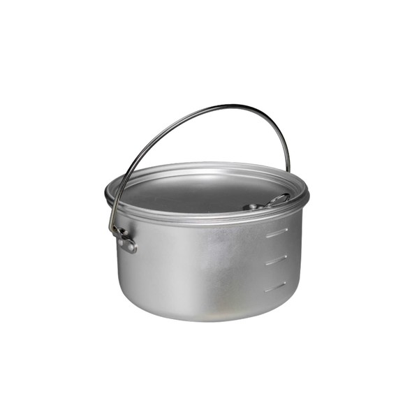 Evernew Backcountry Almi Pot Silver 122x67mm