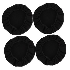 OSALADI 4pcs Cotton Headphone Covers Small Dustproof Earmuff Protectors for Sanitary Use Easy to Install Compatible Over-Ear Headphones Keep Earphones Looking
