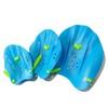 Swimz Excel Technical Hand Paddles - Blue / Lime (Medium)