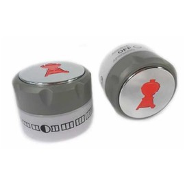 GULUANT 2 Pack Replacement 91538 Lighted Control Knob for Weber Summit 400 and 600 Series Grills Made in 2012 and Later
