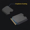 Upgraded Graphene Coating SSD Copper Cooling Heatsink Thermal Pad for