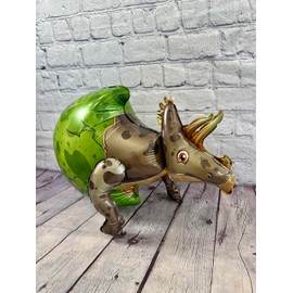 Baby Dinosaur Balloons Set 4PC JUMBO Hatching Dinosaur Eggs | Party Supplies and Decorations | Kids Gifts Birthday Parties Baby Shower Decor