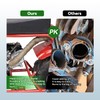 XIKOBY Upgraded Central Long Exhaust Kit Compatible with Mini Bike