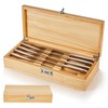 Amcortn Knife Lock Box Kitchen - Knife Storage Box, Upgraded
