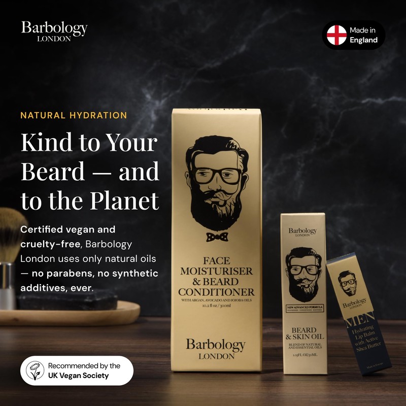 Barbology LONDON Beard and Face Oil Vegan Multi-Purpose Beard Oil