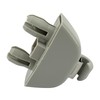ALTBET 2 Clips de Gancho para Visera Solar Gris