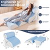 WSOFRALC 5PCS Orthopedic Wedge Pillow Set for After Surgery