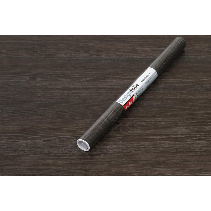 d-c-fix 346-0601 Decorative Self-Adhesive Film, Oak Sheffield Dark, 17" x