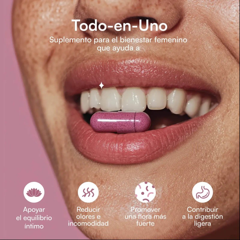 Probióticos 80 Billones UFC para Mujer | 12 Cepas Probióticas