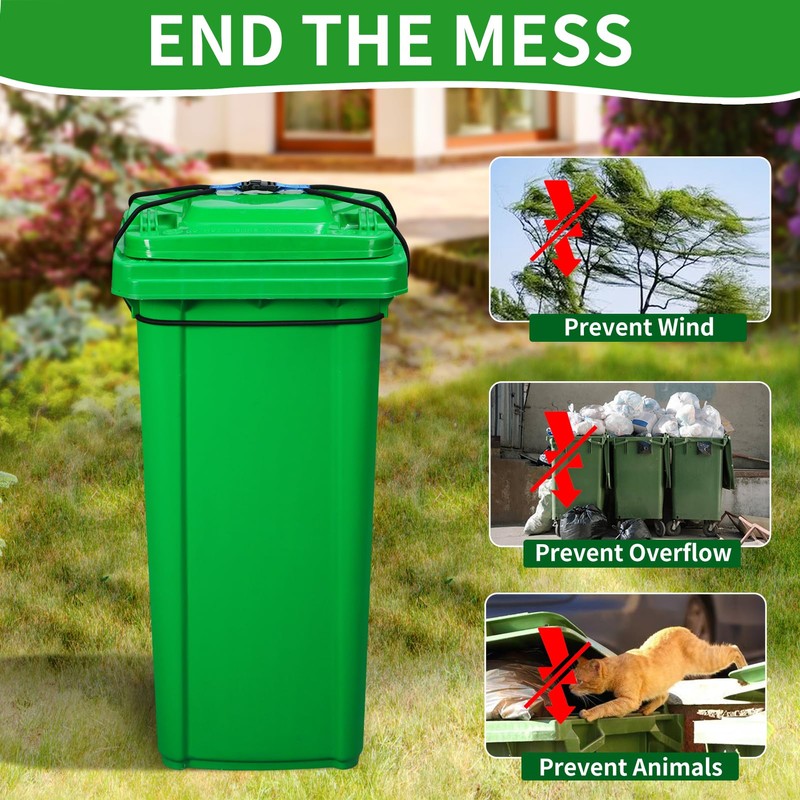 Foxmox Trash Can Locks for Animals - 1PCS Garbage Can