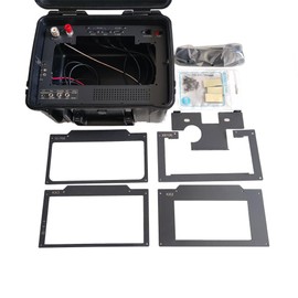 YZTERA Waterproof Case with shoulder strap support X6100, ICOM 705, KX2, KX3 car radio with Panel integration Black
