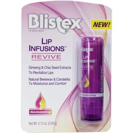 Blistex Lip Infusions Revive Lip Moisturizer 0.13 Ounce (3 Pack)