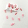24Pcs Summer Press on Nails Medium Fake Nails Medium Artificial