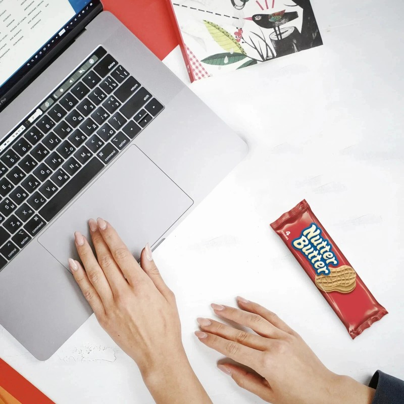 NUTTER BUTTER Peanut Butter Sandwich Cookies, 10 Snack Packs(4 Cookies