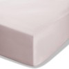 Catherine Lansfield Easy Iron Percale Combed Double Fitted Sheet Blush