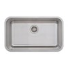 Wells Sinkware Stainless Steel Single Bowl Undermount Kitchen Sink 3018-9