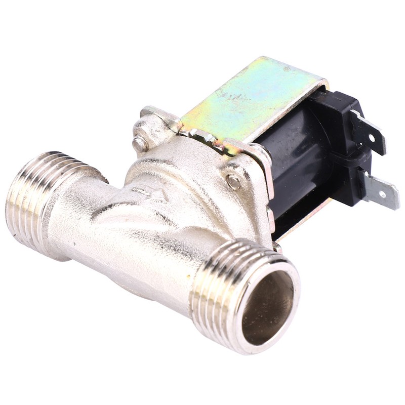 AC220/240V G1/2 NC Brass Electric Solenoid Valve Normally Closed Water